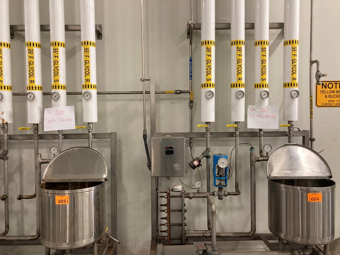DECOMMISSIONING AND REMOVAL OF AMMONIA REFRIGERATION SYSTEM